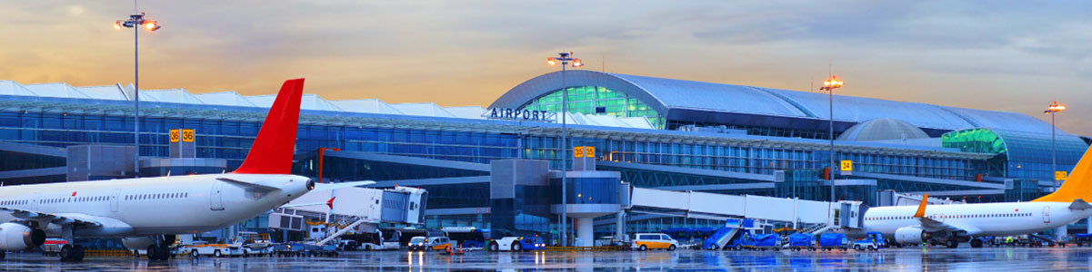 a picture of an airport