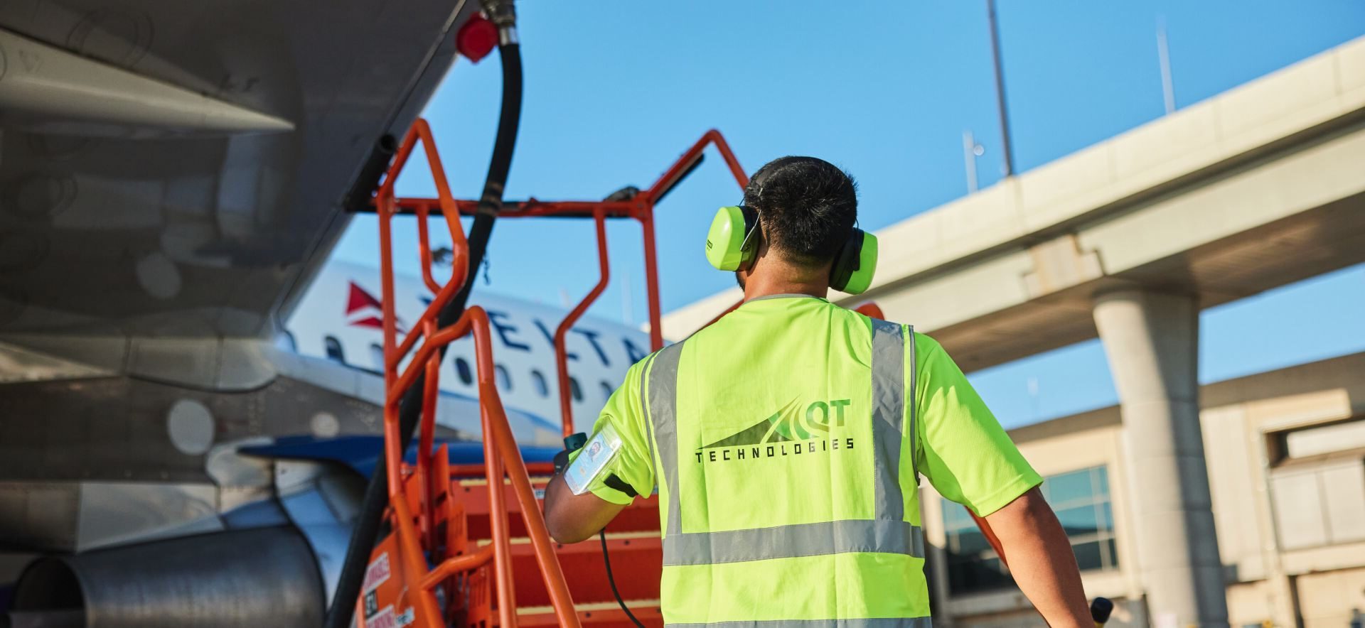 A skilled aircraft technician